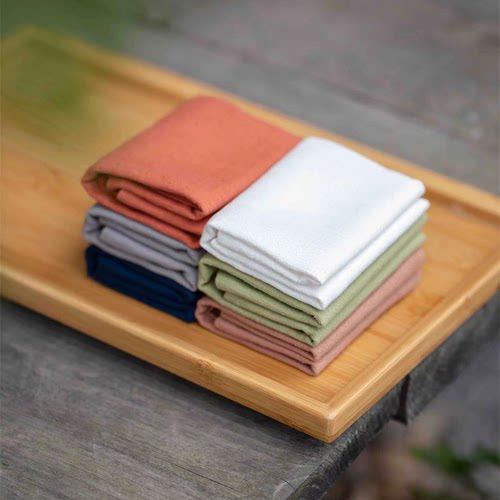 知舍纯色茶巾 瞬吸水方形 知舍新品上架 六色可供选择 茶配好伴侣