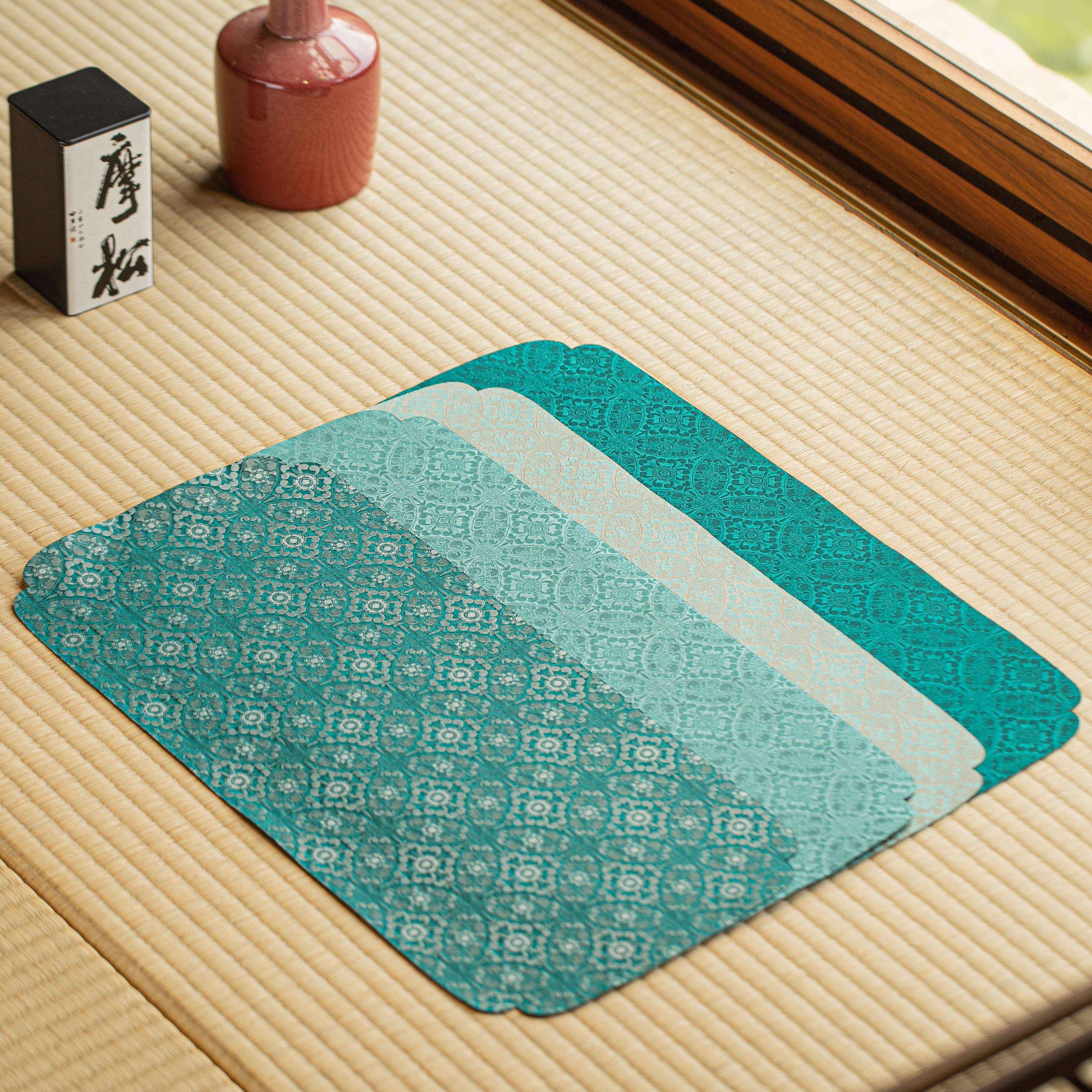 知舍·唐草纹干泡席新中式复古宫廷风茶垫,居家布艺,茶席,淘宝优惠券,粉丝福利购,淘宝优惠卷