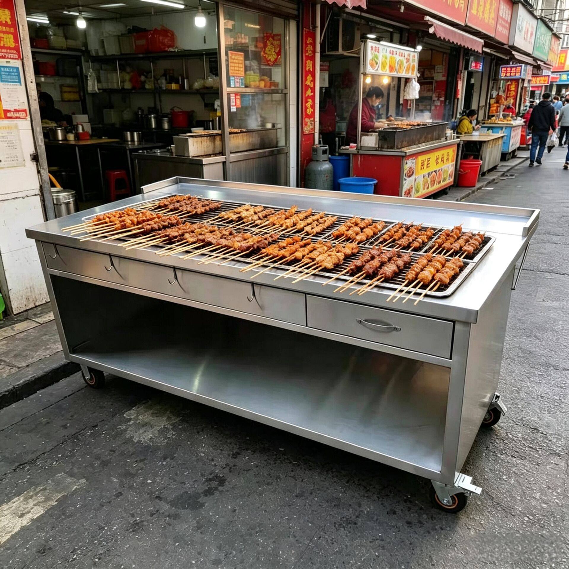 早餐店售卖台操作通用型