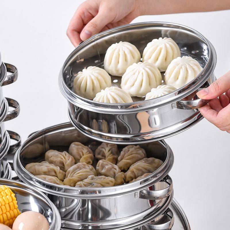 小笼包蒸笼不锈钢沙县
