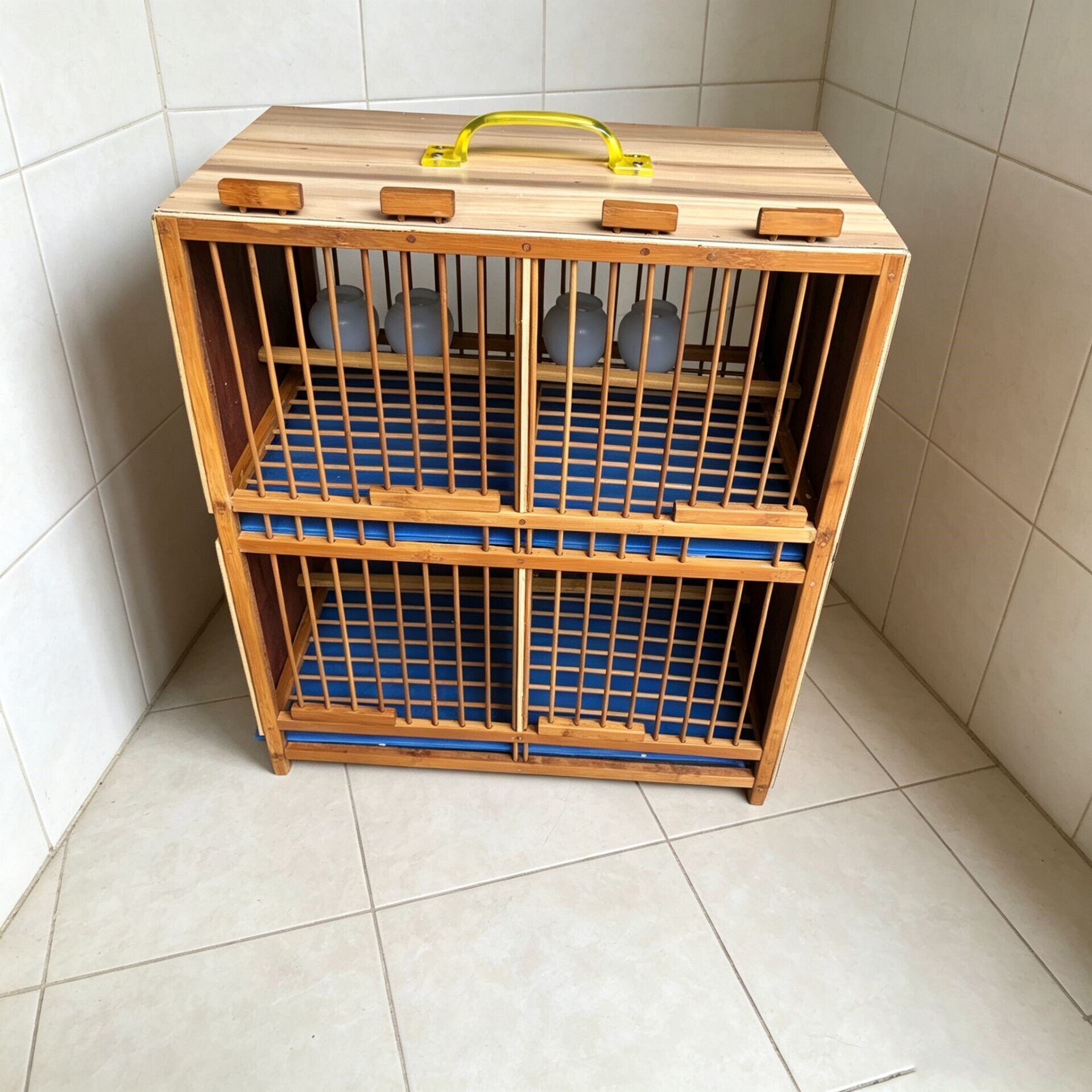 画眉大号排笼竹制家用养鸟