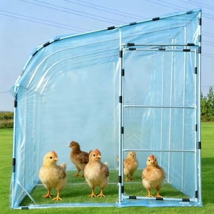 冬季家用院子保温大棚花房暖棚小棚门前保温棚半坡养鸡挡风阳光房