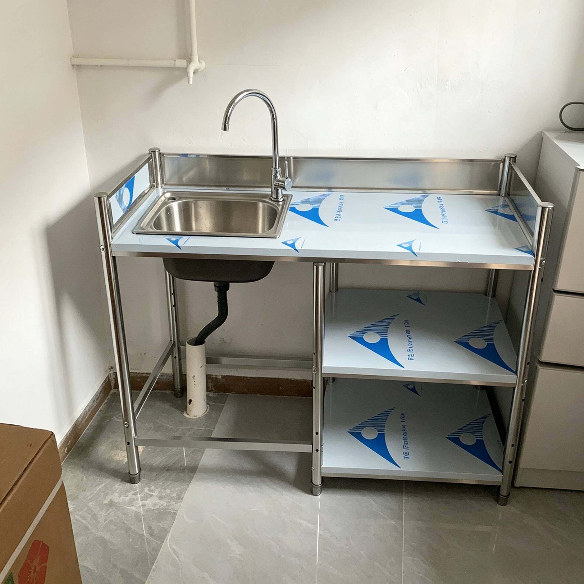 不锈钢水槽操作台挡板