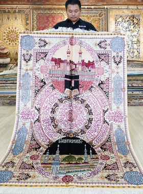 天匠波斯地毯欧式美式别墅豪宅上门试铺设计师大牌地毯122x183cm