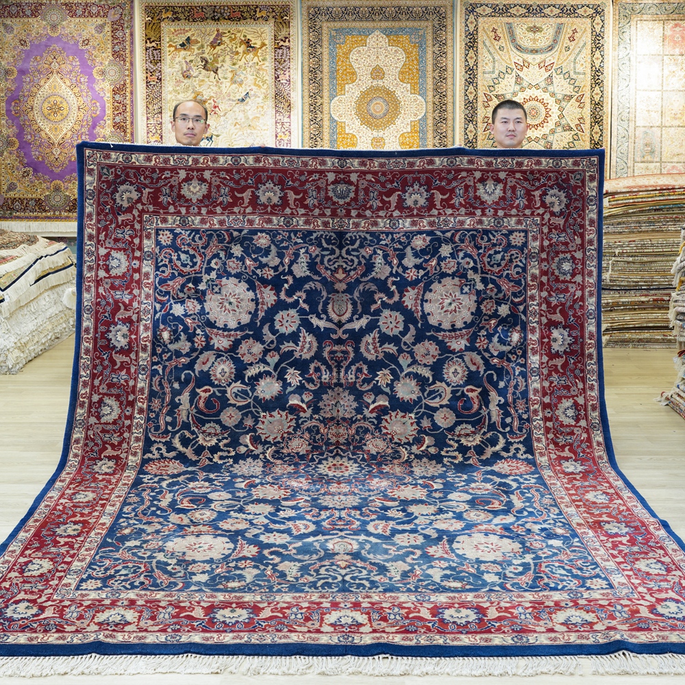 天匠美式复古羊毛地毯土耳其波斯地毯别墅客厅餐厅地毯244x305cm