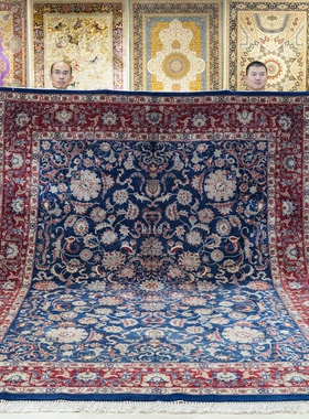 天匠美式复古羊毛地毯土耳其波斯地毯别墅客厅餐厅地毯244x305cm