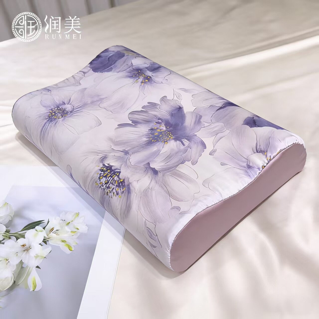 乳胶枕套单人真丝枕套30×50单个小枕头套40x60真丝记忆枕芯套
