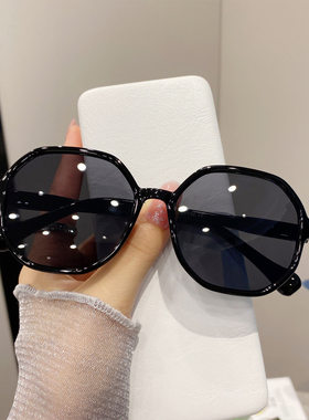 2021新款茶色墨镜ins风女复古