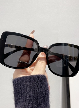 太阳镜女防紫外线大框复古