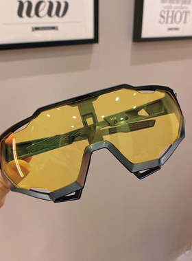 男士骑行眼镜炫彩运动太阳眼镜自行车防风户外墨镜防紫外线强光女