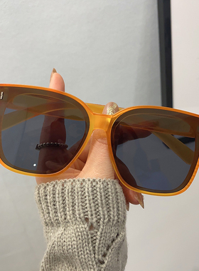 近视套镜防紫外线街拍复古男