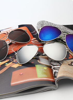 2021新款韩版圆脸墨镜明星款司机