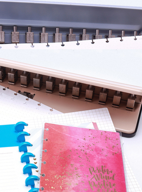 可得优打孔器 香菇孔 12孔 打孔机活页本 手账 happyplanner 同款