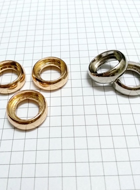 18mm外直径金属活页圈蘑菇孔环扣碟片装订圆片纽扣文具Disc bind