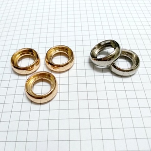 18mm外直径金属活页圈蘑菇孔环扣碟片装 bind 订圆片纽扣文具Disc