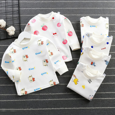 0-4岁纯棉内搭半高领秋衣