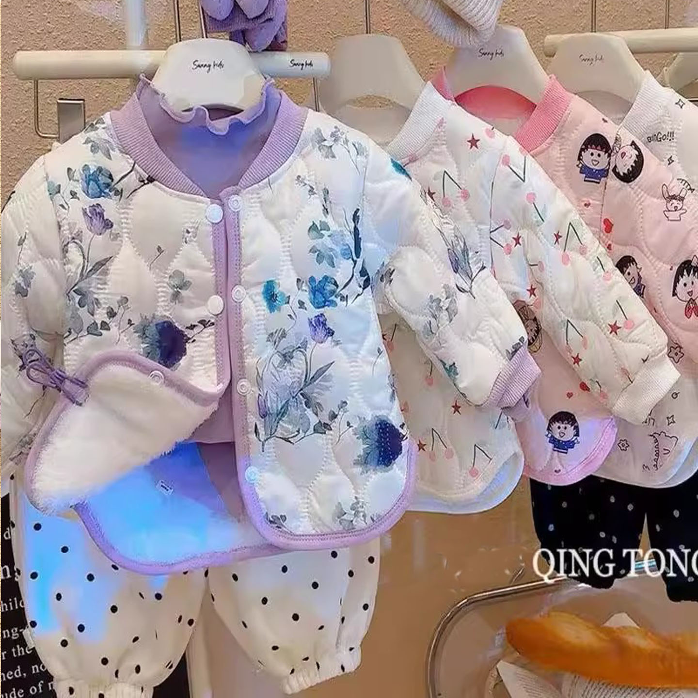 新品特价加绒保暖棉衣外套秋冬