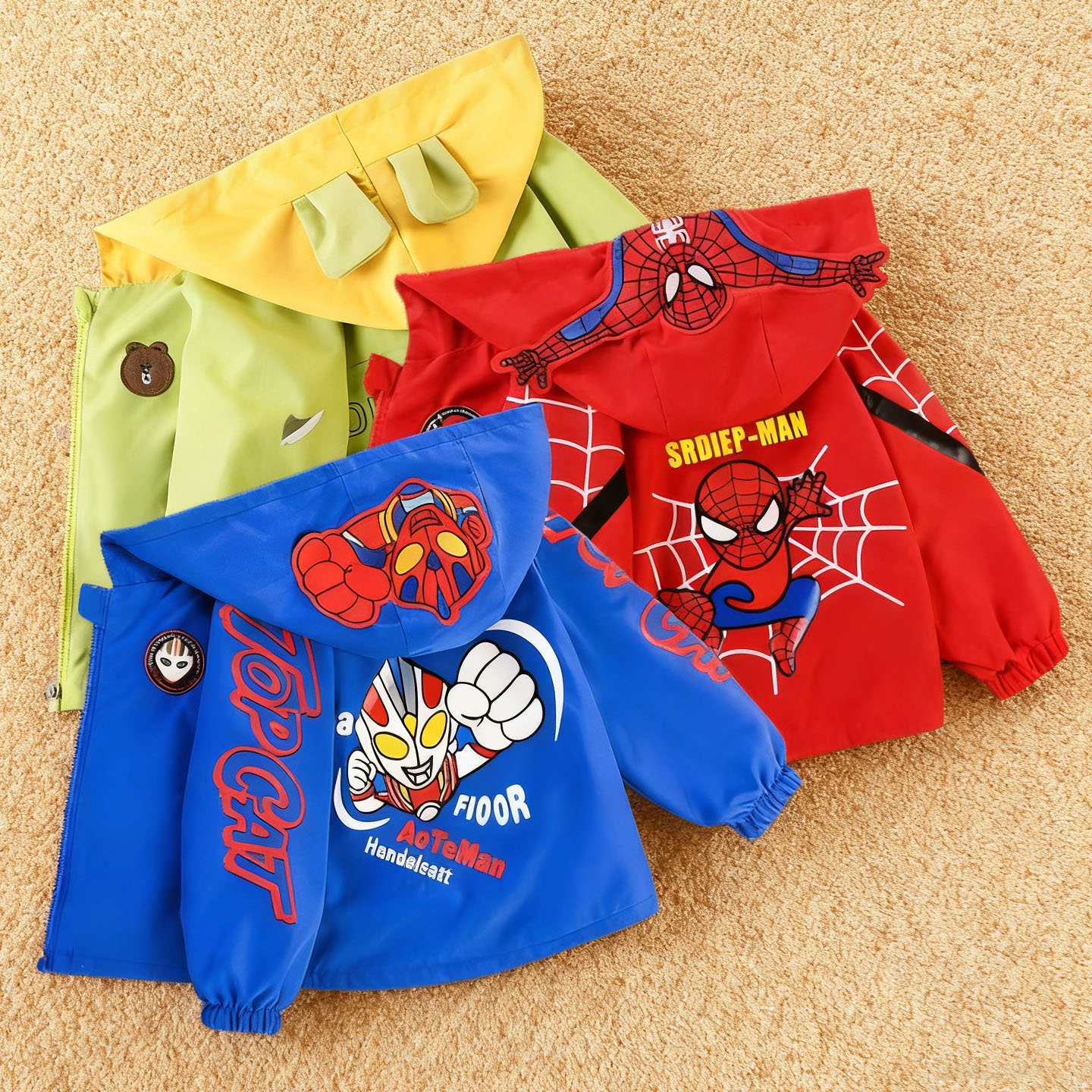 今日秒杀连帽薄款帅气风衣外套