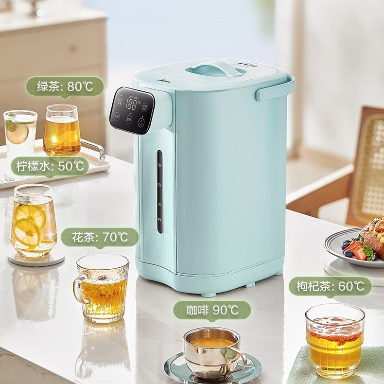 美的烧水壶家用电热水壶恒温智能保温一体全自动电水瓶MK-SP11-F