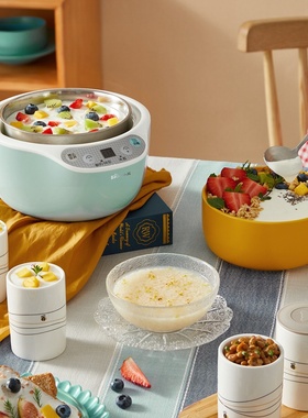 小熊酸奶机SNJ-B10U3 家用小型全自动多功能自制纳豆米酒发酵机烹