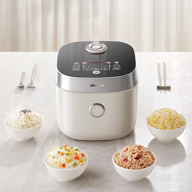 小熊电饭煲DFB-D30T1家用多功能内胆3升迷你智能微压电饭锅铁釜锅