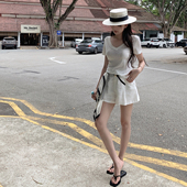 100%亚麻 限量 富贵皱 穿一个夏季 自带 old money亚麻短裤