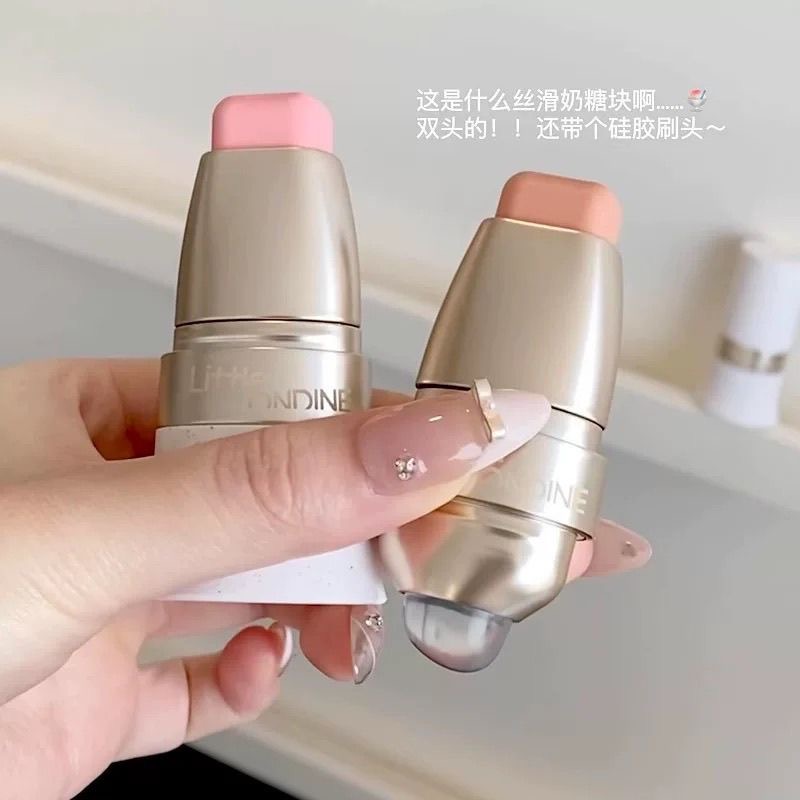 小奥汀多用棒口红雾面哑光腮红