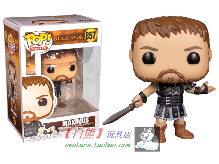 857 funko pop 角斗士 gladiator 马克西姆斯 maximus 罗素 克劳