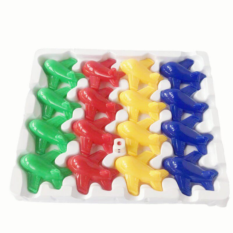 包邮超大棋盘彩色立体飞行棋精巧不透明塑料亲子游戏儿童益智玩具