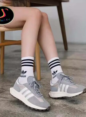 ADIDAS RETROPY E5男女减震防滑耐磨轻便低帮运动休闲跑鞋 Q47101
