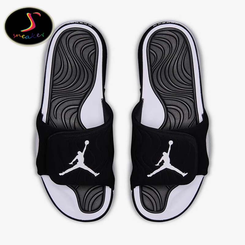 JORDAN男子舒适轻盈运动一字拖鞋
