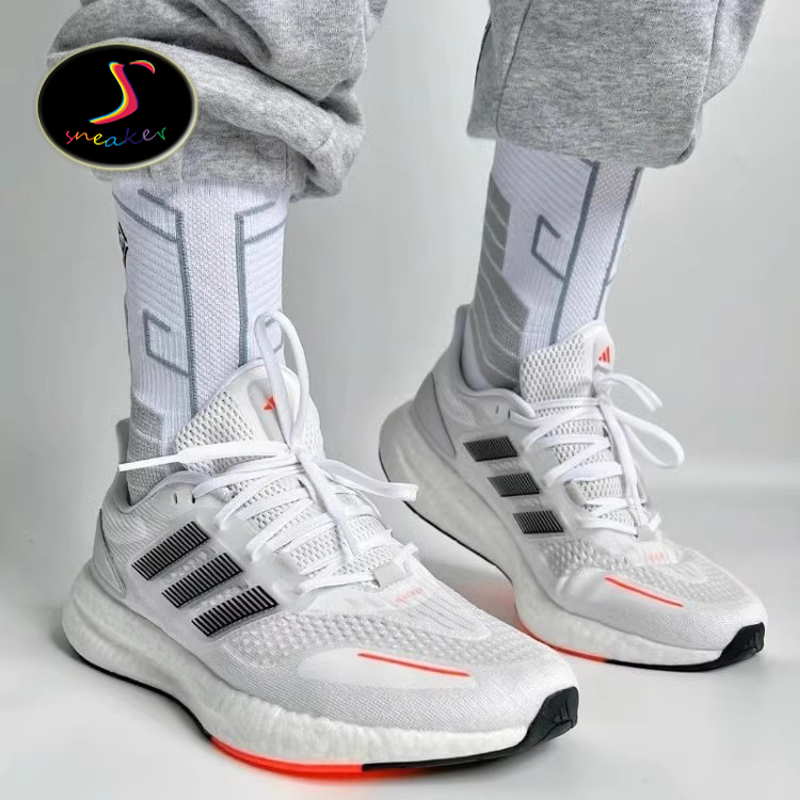 ADIDASBOOST男子低帮休闲跑步鞋