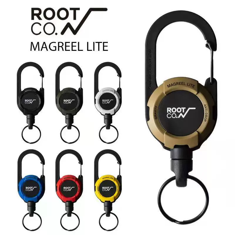 日本ROOT CO.创意多功能可伸缩式钥匙扣户外登山扣手机挂绳防丢绳