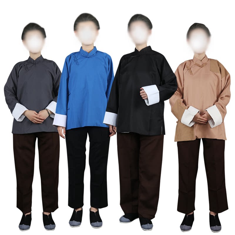 现代戏穷老婆衣服老奶奶补丁戏服