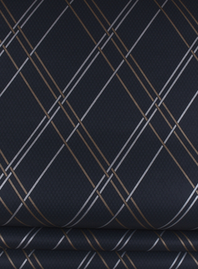 现货特价 瑞典原装进口墙纸ECO wallpaper 深色菱形条纹壁纸