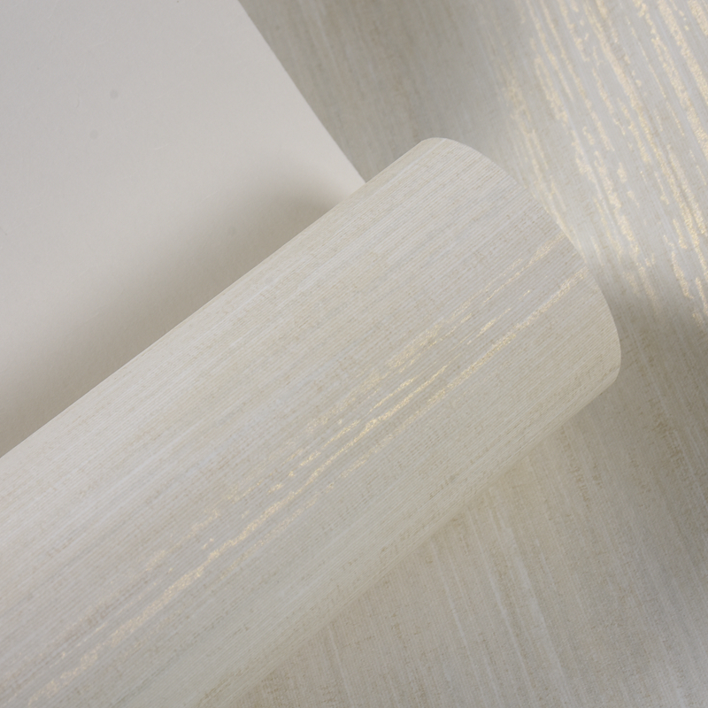 现货 美国原装进口壁纸 轻奢美式纯色 米色 背景墙环保无纺纸墙纸