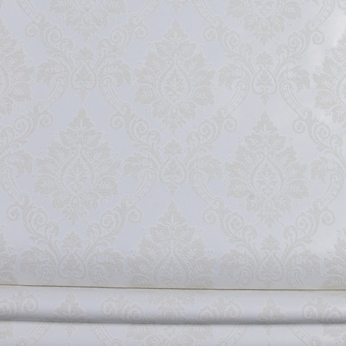 现货 英国原装进口壁纸 美式浅色 大马士革 珠光背景墙环保无纺纸