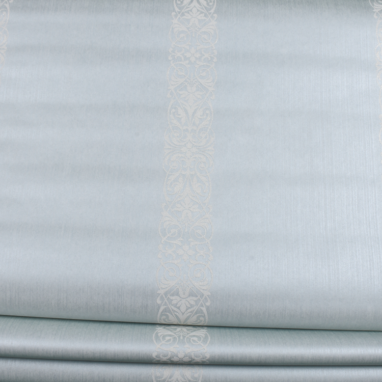 现货 美国原装进口壁纸 蓝色珠光 暗纹素色 背景墙环保纯纸墙纸