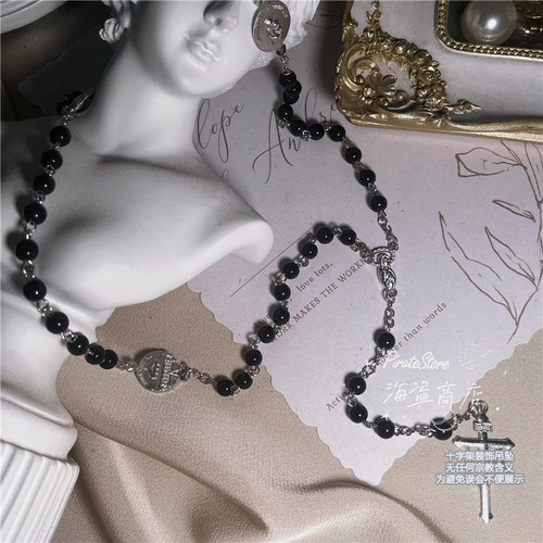 [原创认证]多色亚文化十字架项链