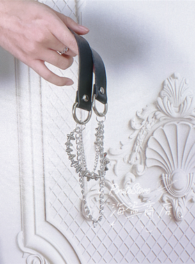 重金属辣妹链条choker项圈