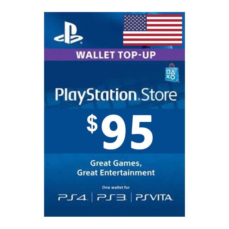 PlayStation充值卡$95CodeUS图片