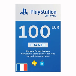 法国PSN100欧元 预付充值卡FR EUR100 Carte Cadeau PlayStation+