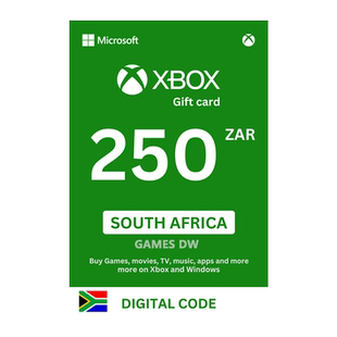 南非ZAR充值卡礼品卡Windows Xbox Live R250 Gift Card SeriesSX