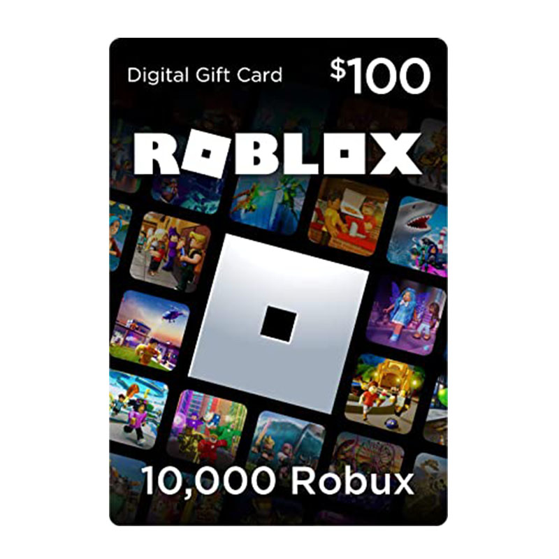 ROBLOX Gift Card US$100羅布洛思R币美服充值卡10000 Robux Code 电玩/配件/游戏/攻略 其他游戏软件平台 原图主图