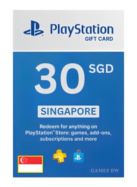 PSNPlusSGD30新加坡元充值卡
