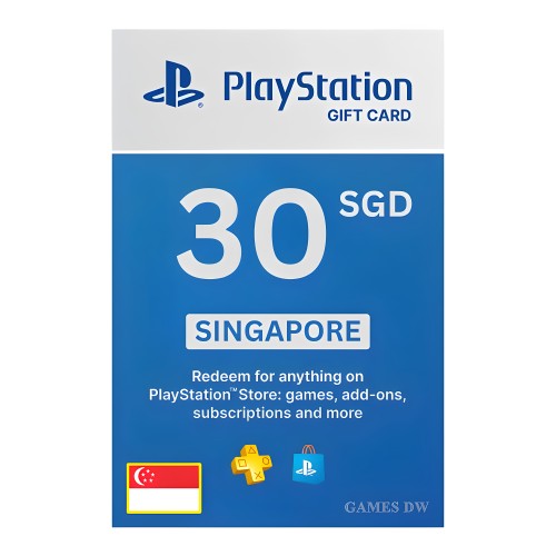 PSNPlusSGD30新加坡元充值卡