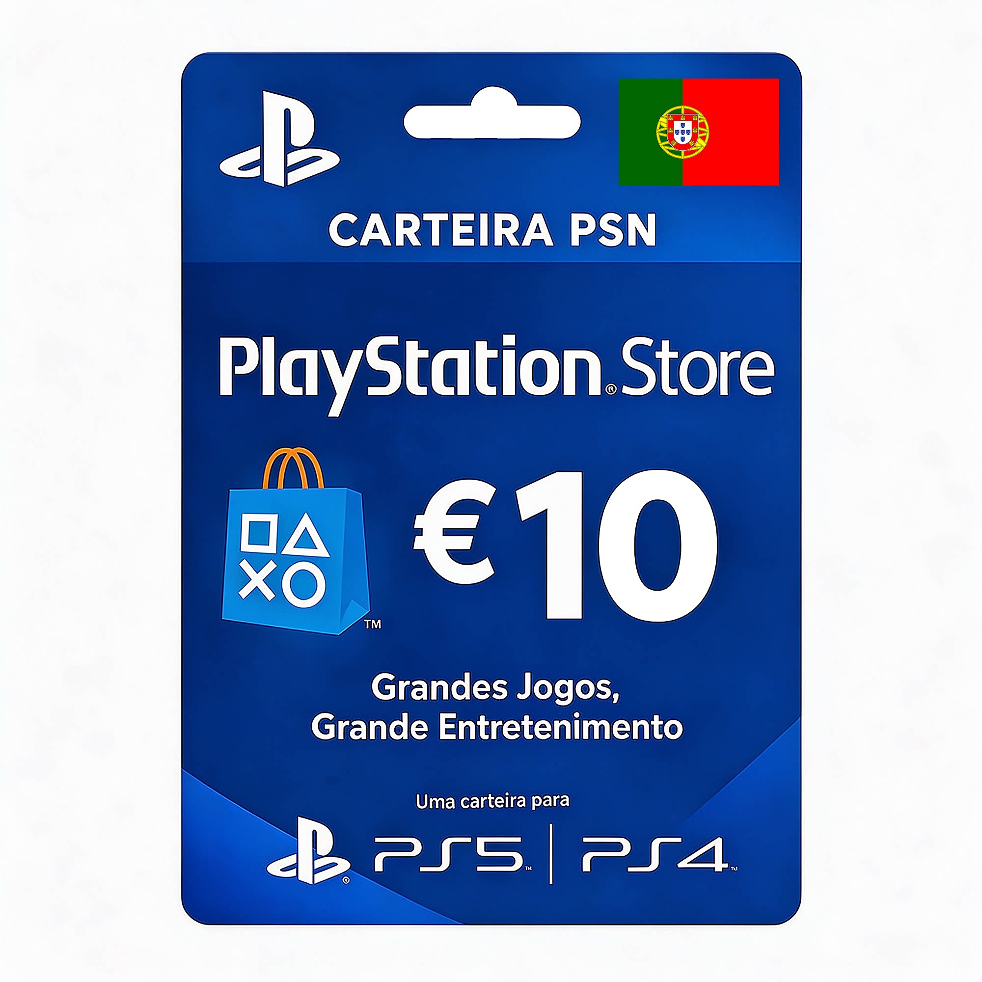 10 EURO PlayStation Store Card Portuguesa PT 葡萄牙PSN礼品卡