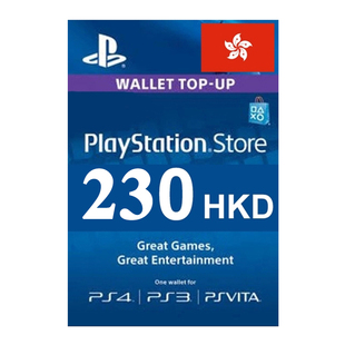 PSN PlayStation Network Gift Card HKD230 HONG KONG港服充值卡