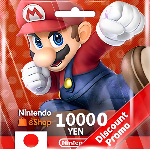 日服任天堂eShop充值卡10000日元