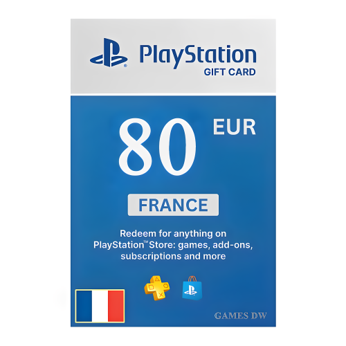 PSNEUR80FrancePS5充值卡